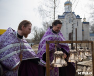 Митрополит Алексий освятил колокола храма в поселке Рождественский, Фото: 16