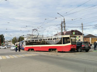 Лобовое столкновение двух трамваев в Туле, Фото: 11