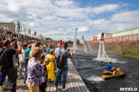 На Казанской набережной выступили флайбордисты, Фото: 66