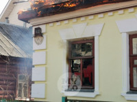 В Южном переулке Тулы загорелся частный дом, Фото: 16