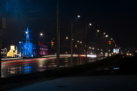 Тульские здания подсветили в цвета флага России, Фото: 1