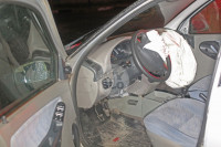 Погоня в Туле: уходя от ДПС пьяный водитель врезался в фонарный столб, Фото: 4