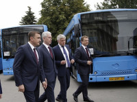 Правительство Москвы подарило Туле 20 автобусов., Фото: 6