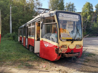 На Перекопской столкнулись два трамвая, Фото: 10