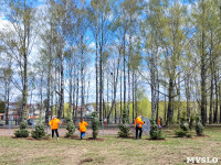 ЕВРАЗ посадил в Пролетарском парке 100 деревьев, Фото: 51