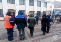 Тульские спасатели тренировались тушить пожар на железнодорожном вокзале, Фото: 5