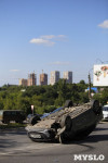 В Туле на Щекинском шоссе перевернулась Mazda 3, Фото: 5