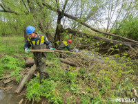 В Туле ведется расчистка Щегловского ручья от мусора, Фото: 2