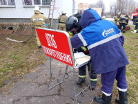 Пожарные учения в белевской больнице, Фото: 8
