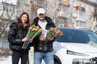 8 марта компания «Автоимпорт» дарила тулячкам-автоледи цветы, Фото: 184
