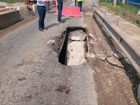 Обрушение моста в Хрущево, Фото: 6
