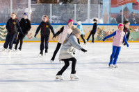 Камила Валиева дала мастер-класс для детей на Губернском катке в Туле, Фото: 35