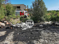 Разлив нефтепродуктов и пожар на бывшей птицефабрике «Рассвет», Фото: 7