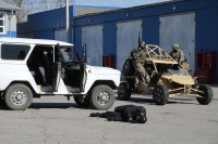 В Туле штурмовая группа ОМОН задержала условных вооруженных преступников, Фото: 25