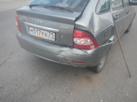 На Новомосковском шоссе столкнулись три автомобиля, Фото: 8