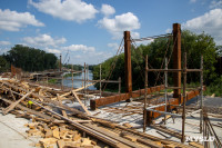 Строительство моста через Упу: фоторепортаж, Фото: 36