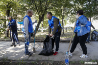 На улице Кирова сотрудники «Тулачермет» и «Тула-Сталь» провели генеральную уборку, Фото: 37