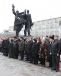 Возложение цветов к памятнику на площади Победы. 21 февраля 2014, Фото: 8