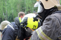 Учения МЧС: В Тульской областной больнице из-за пожара эвакуировали больных и персонал, Фото: 15