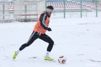«Арсенал» готовится на снежном поле к игре против «Тосно», Фото: 22