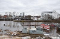 В Туле затопило Пролетарскую набережную, Фото: 45