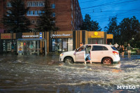 Ночной потоп в центре Тулы: Лейтейзена, Фото: 8