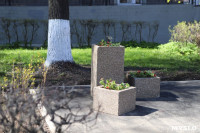 В Туле на пр. Ленина «аллею фонтанов» заменили на вазоны, Фото: 7