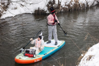 Зайцы на огромных сапах, Бабки-ёжки и индеец на каяке: почти 200 «идиотульцев» проплыли по Вашане, Фото: 154