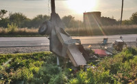 ДТП в Ефремове: один автомобиль повалил столб, второй влетел в теплотрассу, Фото: 6