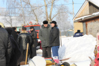 Пожар в жилом бараке, Щекино. 23 января 2014, Фото: 25