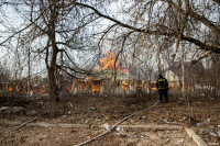 Пожар на Скуратовской , Фото: 43
