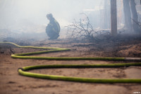 Пожар на Скуратовской , Фото: 31