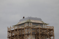 Установка шпиля на колокольню Тульского кремля, Фото: 3