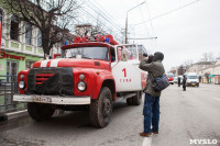 В Туле на проспекте Ленина загорелся магазин "Беларусь мебель", Фото: 103