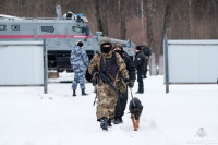 Учения: В Тульской области СОБР и ОМОН обезвредили вооруженных преступников, Фото: 1