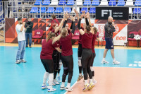 Губернатор Дмитрий Миляев встретился с волейболистками «Тулицы», Фото: 13