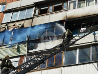 На ул. Ложевой в Туле загорелась квартира, Фото: 2