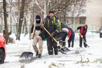 Как убирают Тулу после снегопада, Фото: 33