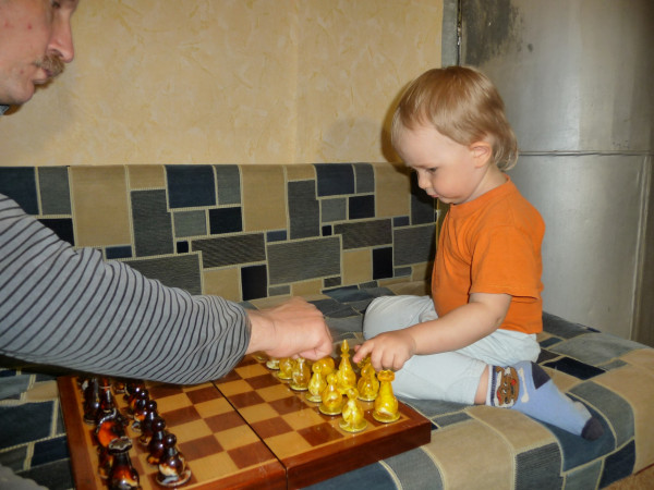 шашматы - это одна из любимых игр как моей семьи, так и супруга. Меня учила мама, супруга - папа, а теперь дедушка учит внуков)
автор фото: Перова Т./любитель
