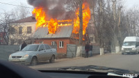 На Одоевском шоссе сгорел дом, Фото: 8