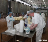 Алексей Дюмин посетил Узловский молочный комбинат, Фото: 9