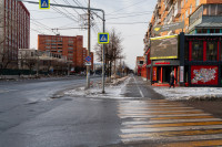 Встретили и отсыпаемся: фоторепортаж с опустевших улиц Тулы 1 января, Фото: 43