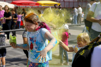 В Туле прошел фестиваль красок на Казанской набережной, Фото: 42