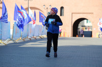 Около 600 человек в Туле приняли участие в легкоатлетическом забеге «Мы вместе Крым», Фото: 52