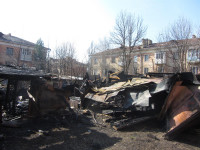 Сгоревшие сараи на улице Немцова в Туле, Фото: 7