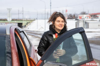 8 марта компания «Автоимпорт» дарила тулячкам-автоледи цветы, Фото: 37