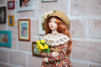 Уникальные куклы Елены Лобастовой, Фото: 21