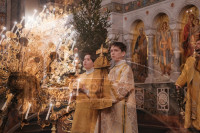 Рождественское богослужение в Успенском соборе (2020), Фото: 97
