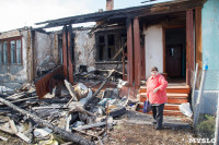 Сгоревший дом на ул. Локомотивной (Щекино), Фото: 1