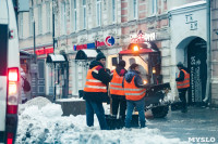 Как почистили улицы Тулы от снега, Фото: 21